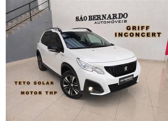 PEUGEOT 2008 1.6 16V THP FLEX GRIFFE 4P AUTOMÁTICO PEUGEOT 2008 1.6 16V THP FLEX GRIFFE 4P AUTOMÁTICO